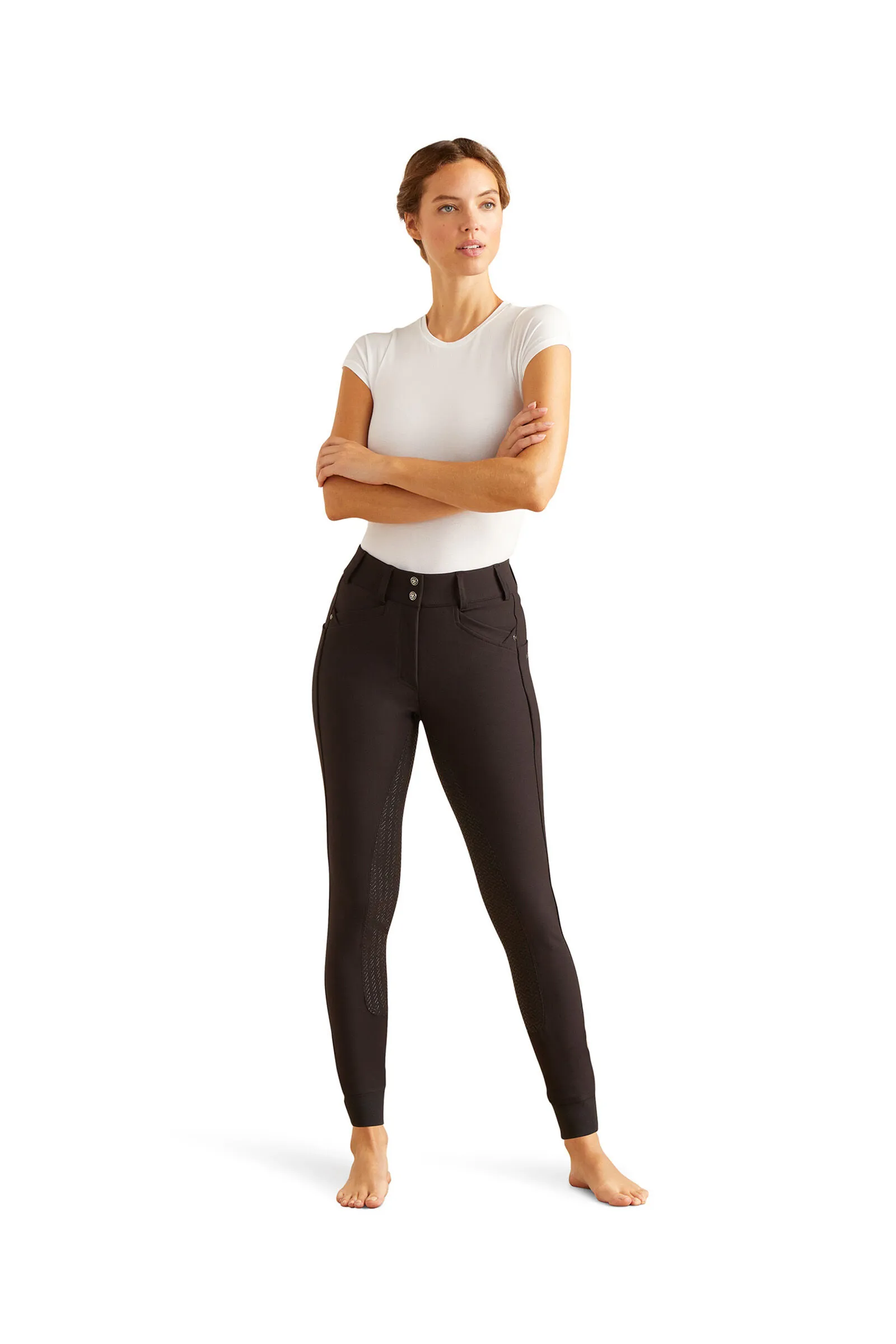 Ariat Pantaloni da Equitazione da Donna Prelude 2.0 con Seduta Intera