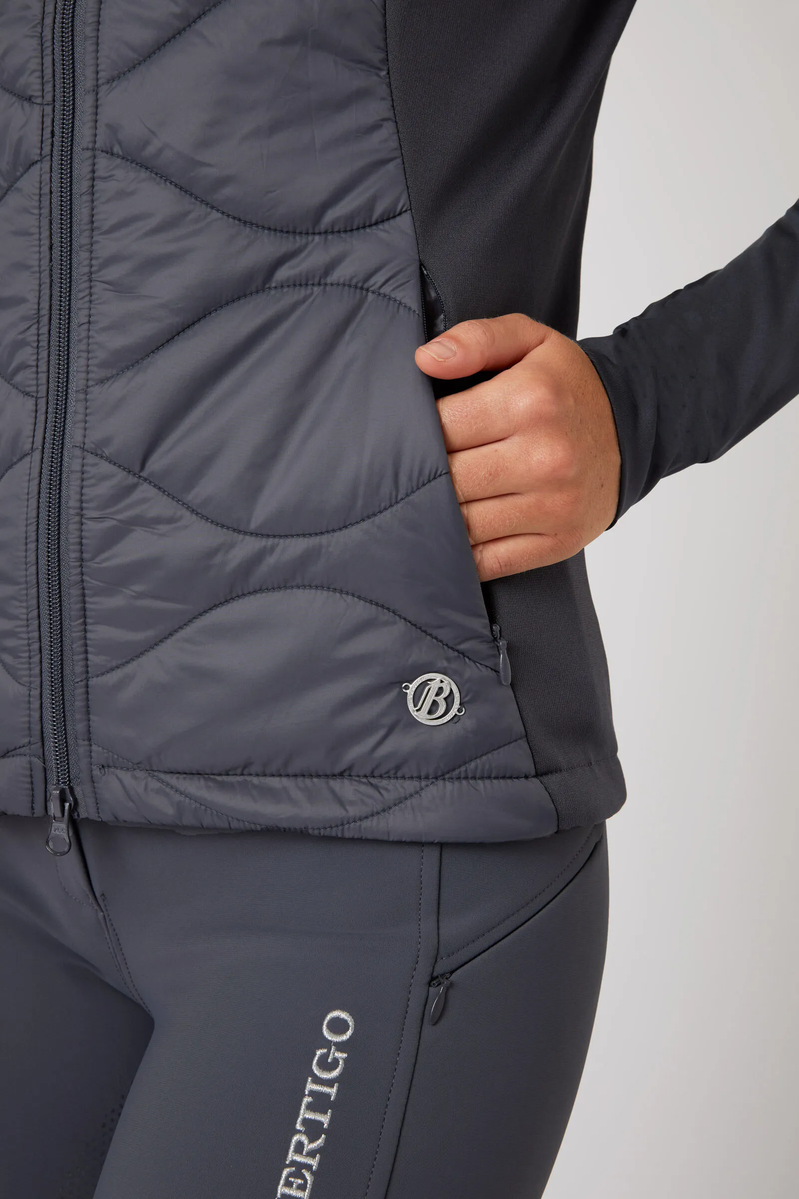 B Vertigo Belle Gilet da equitazione ibrida da donna