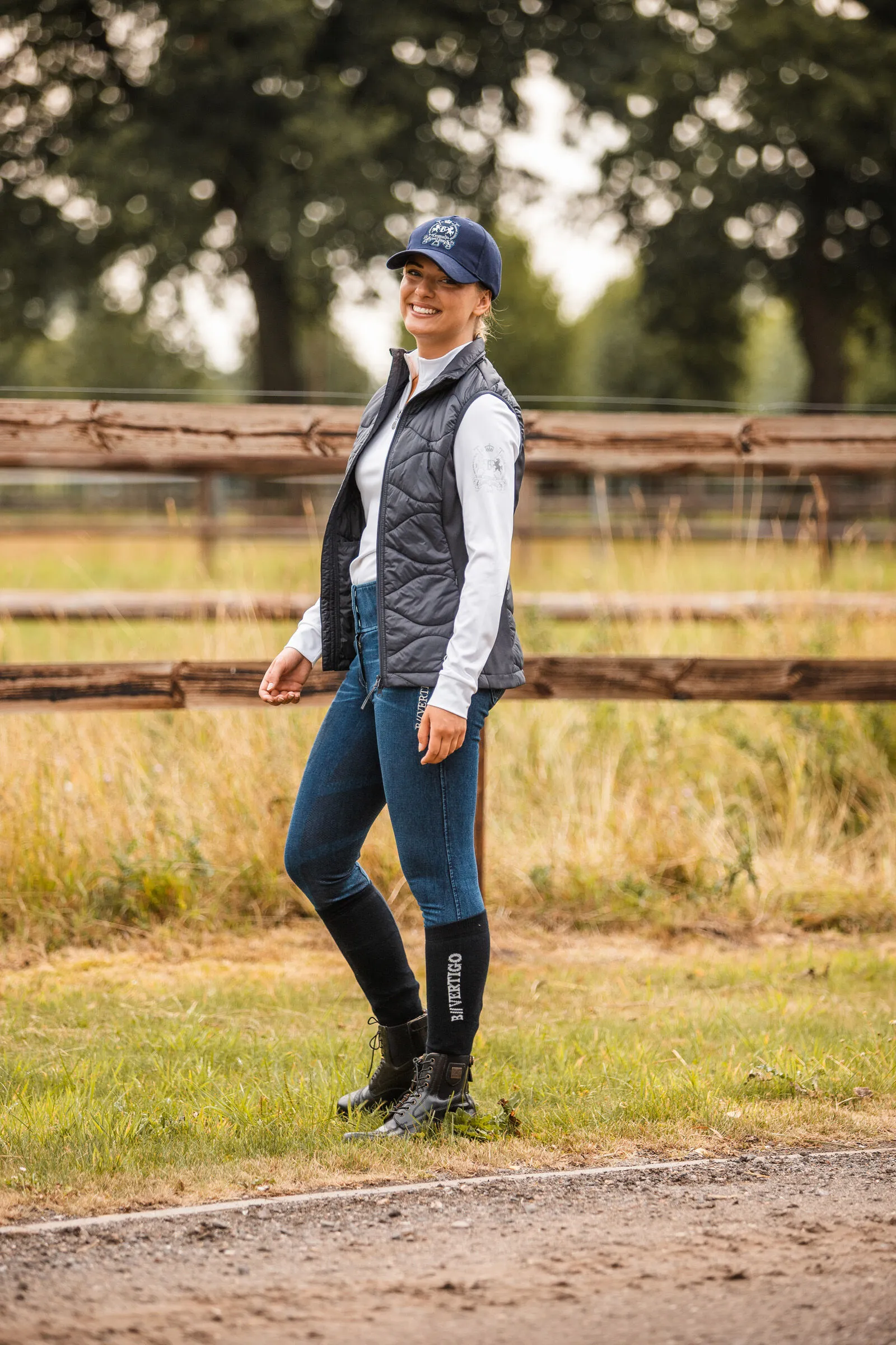 B Vertigo Belle Gilet da equitazione ibrida da donna