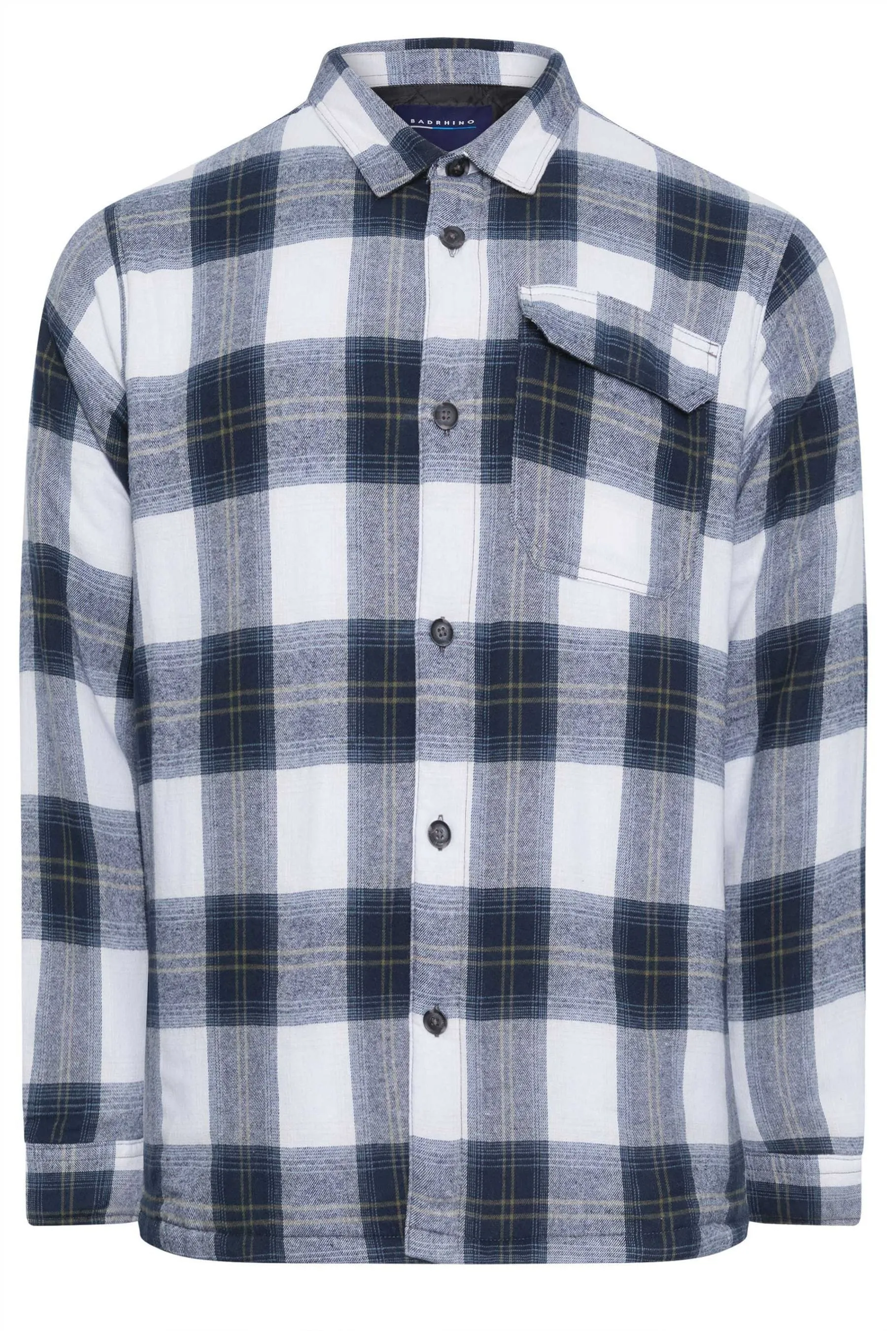 BadRhino Big & Tall A quadri - Camicia