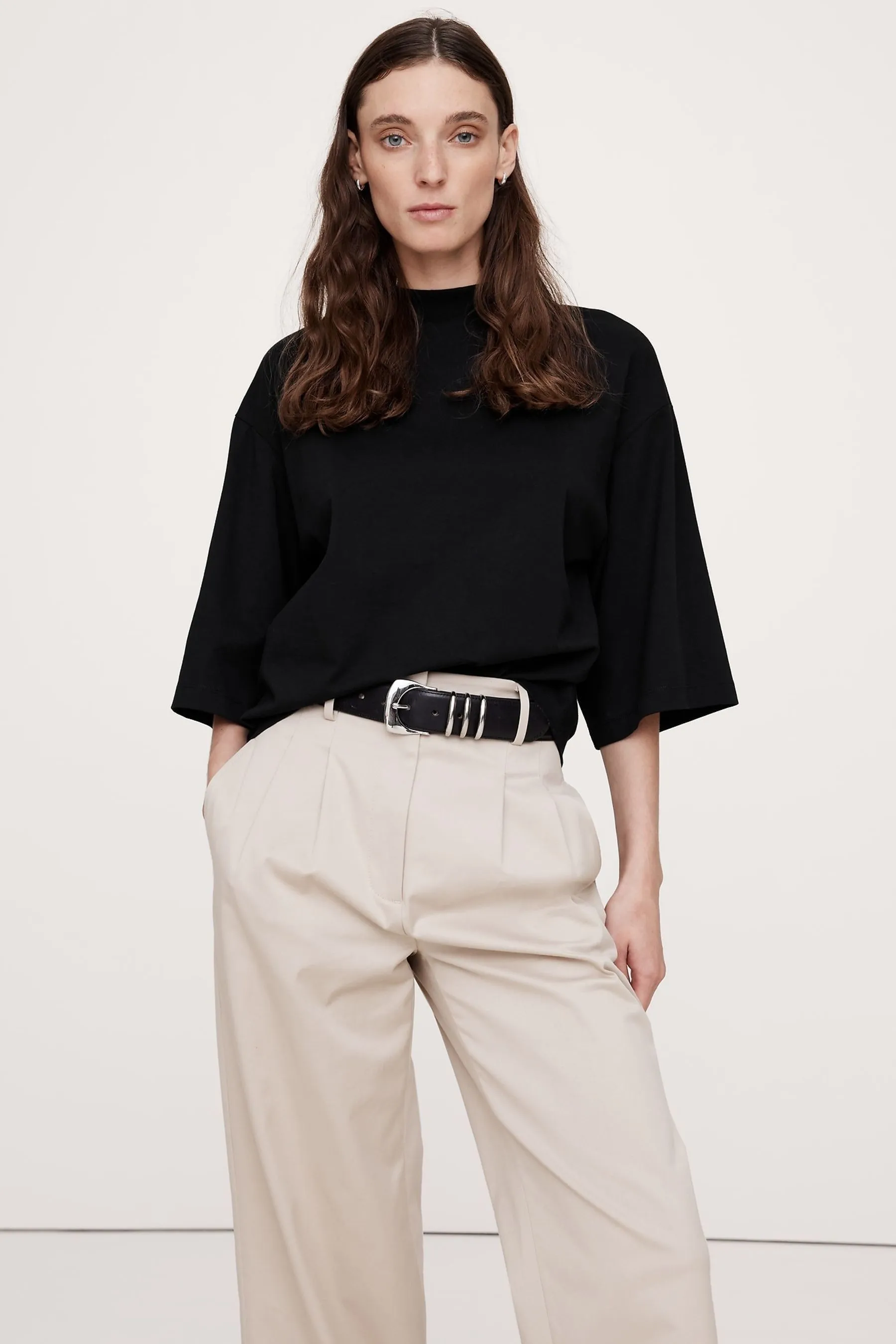 Banana Republic Maglietta boxy in cotone pesante    