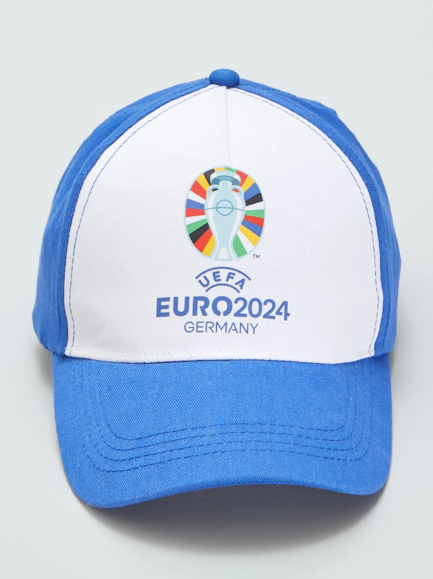 Berretto in tela - Euro 2024 Uomo - BLU