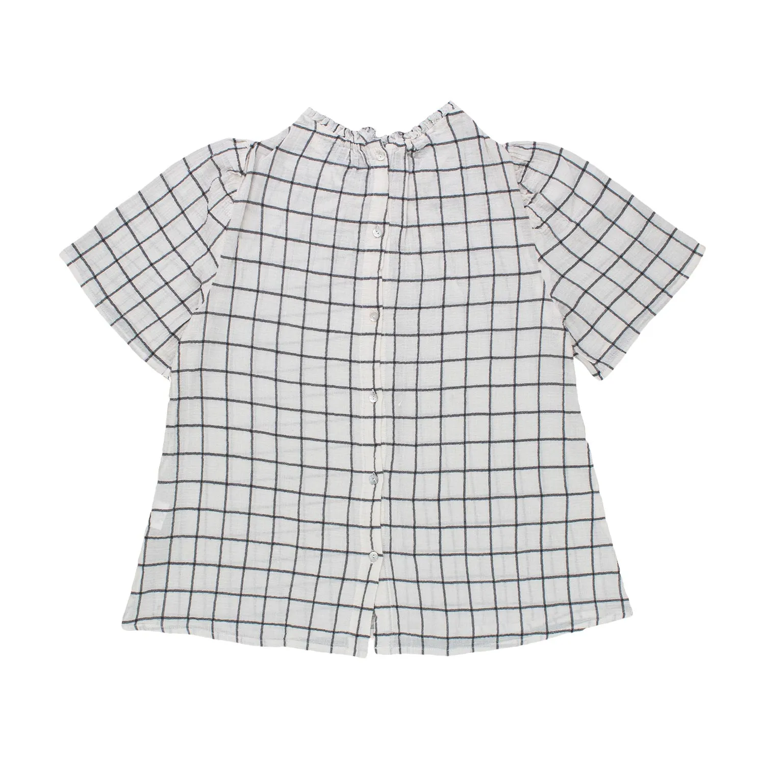 Blusa A Quadri Bambina Teen