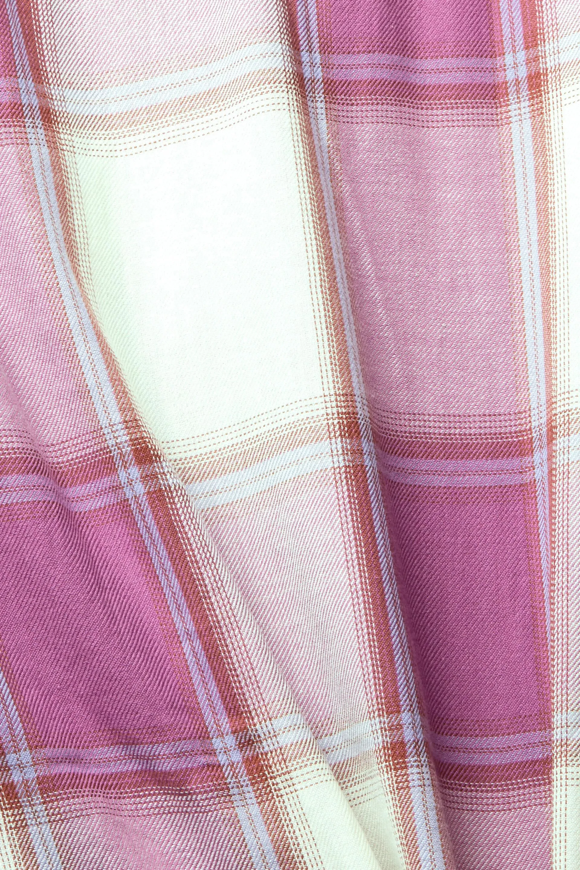 Blusa in cotone a quadri