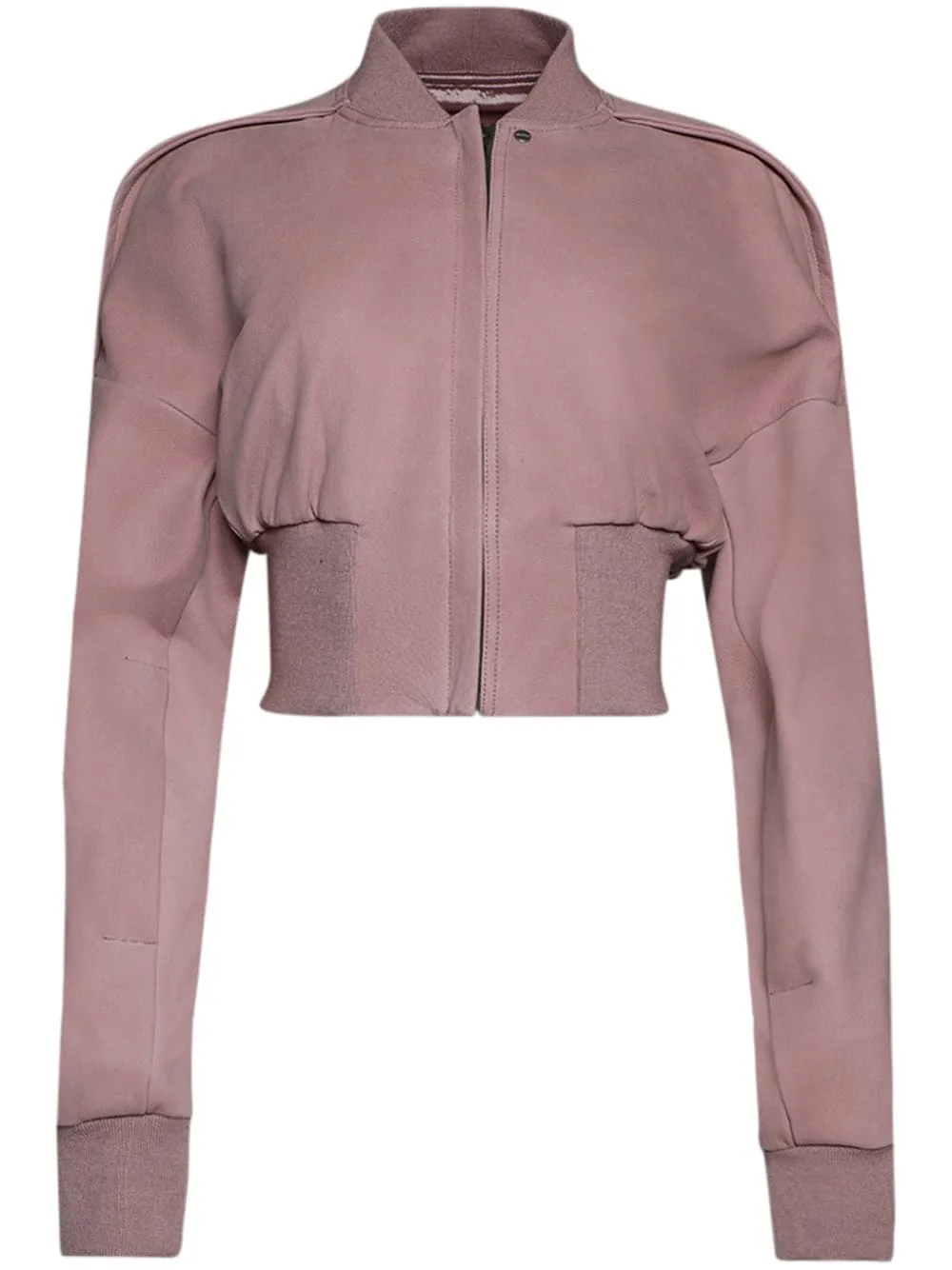Bomber corto in rosa - donna