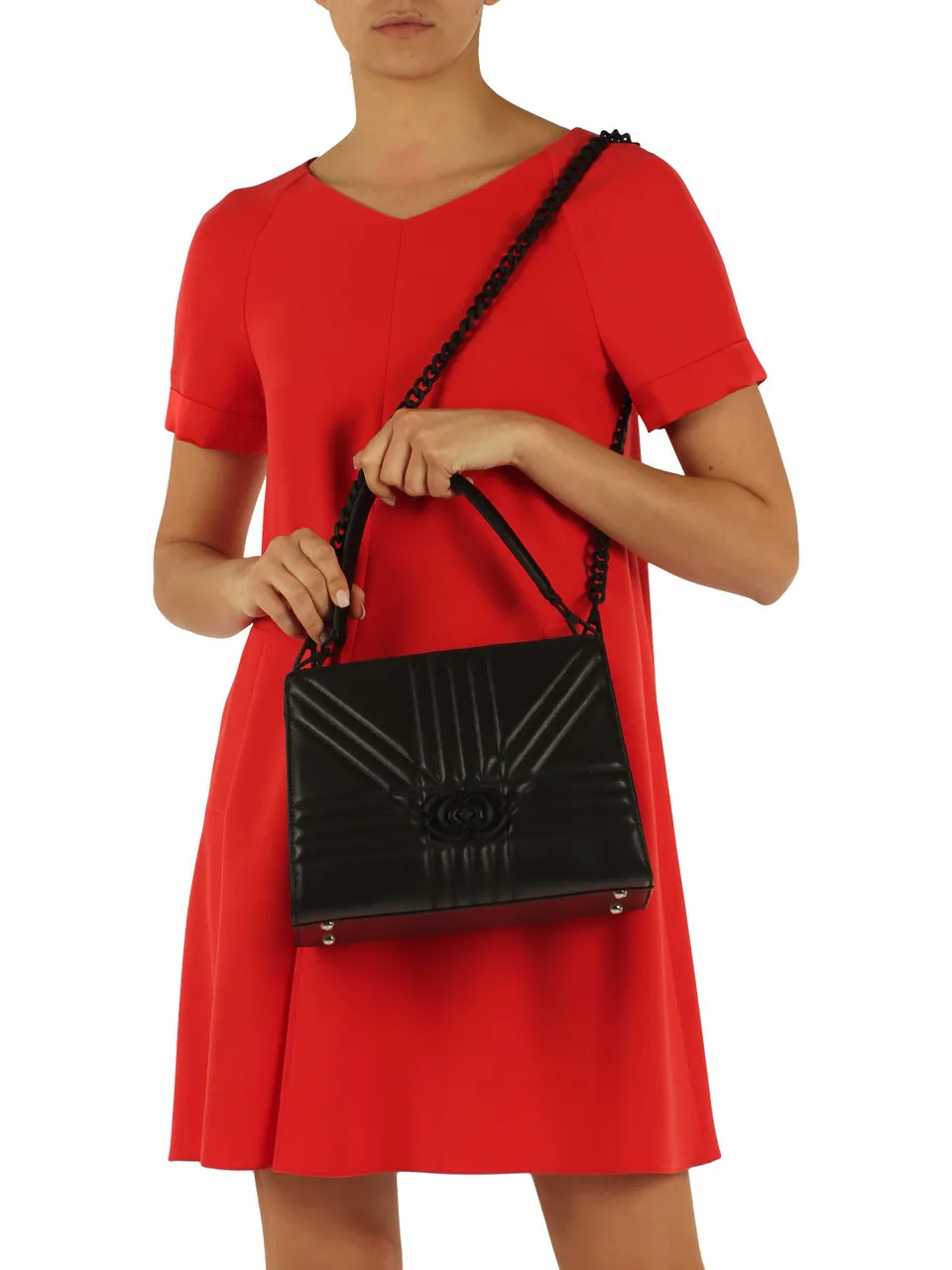 Borsa a mano in pelle GRATE Medium