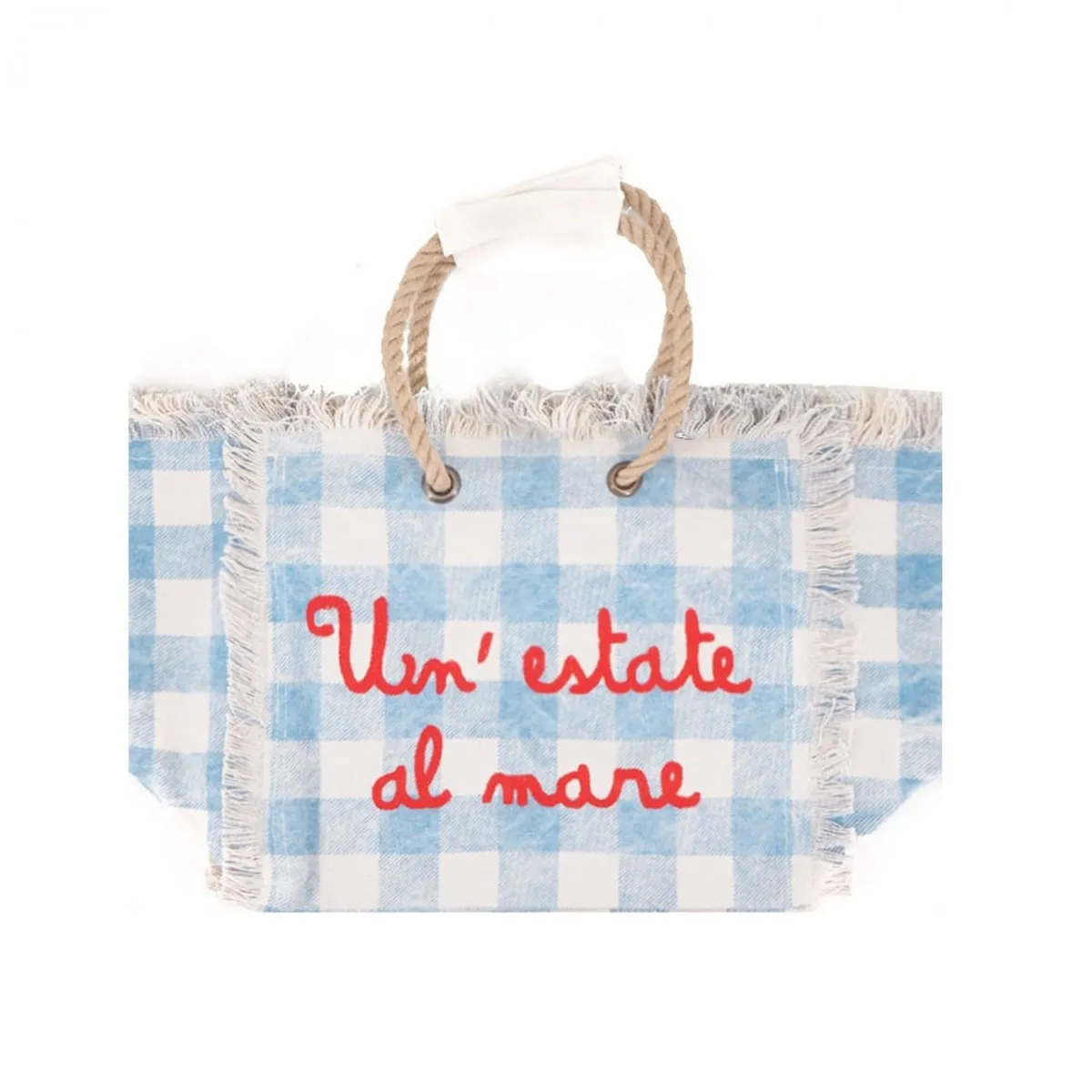 Borsa Grande Da Spiaggia, Blu