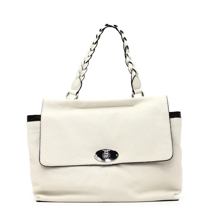 BORSA GRANDE DELACROIX AVORIO AVORIO
