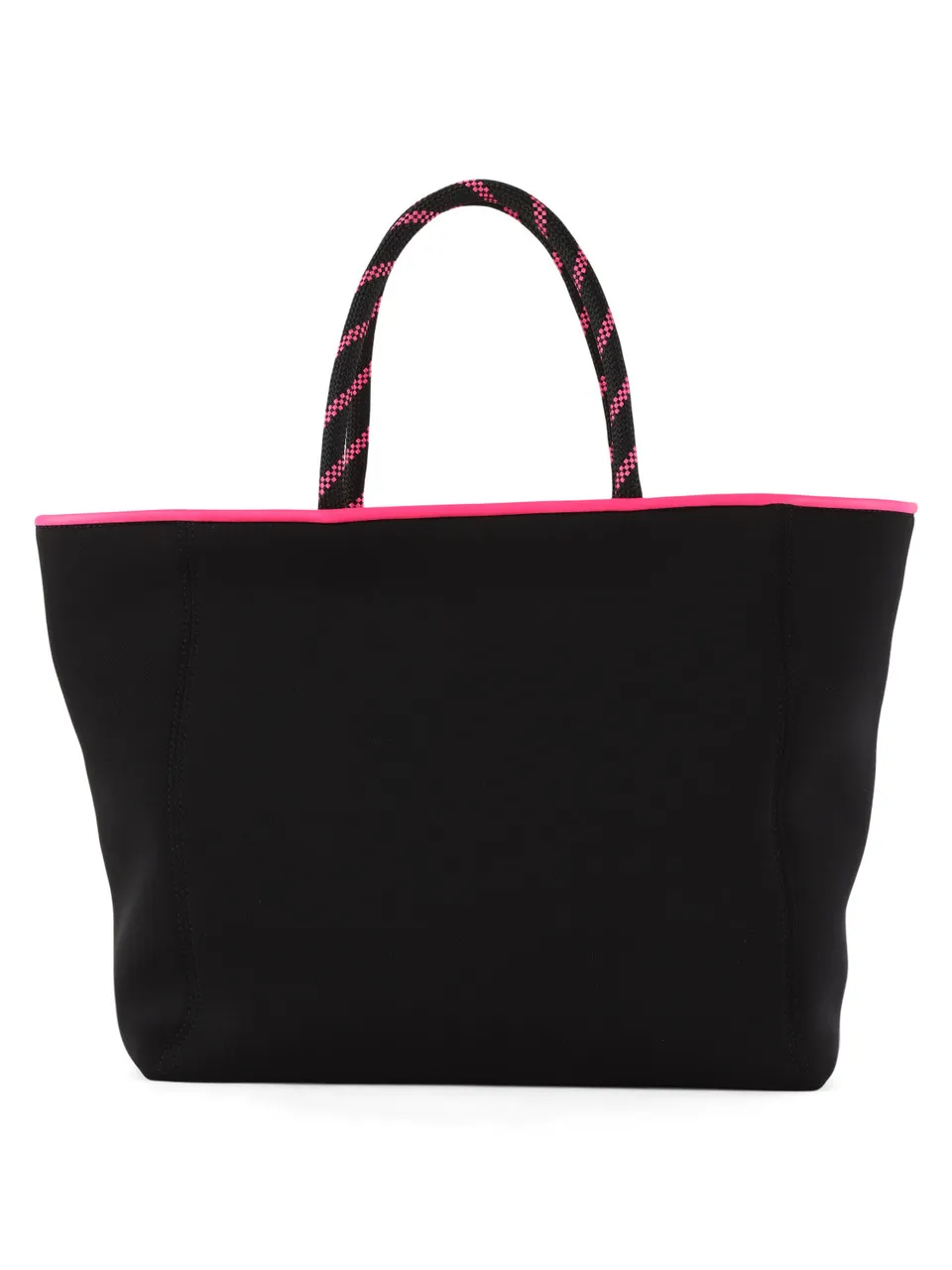 Borsa in neoprene grande con stampa logo