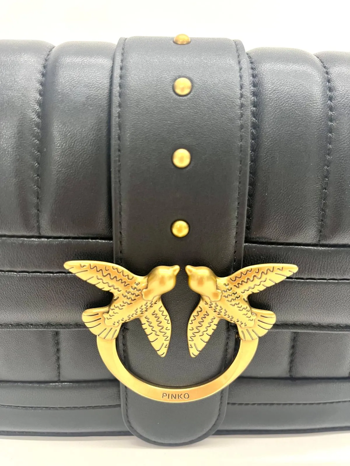BORSA "LOVE ONE CLASSIC" NERA IN PELLE