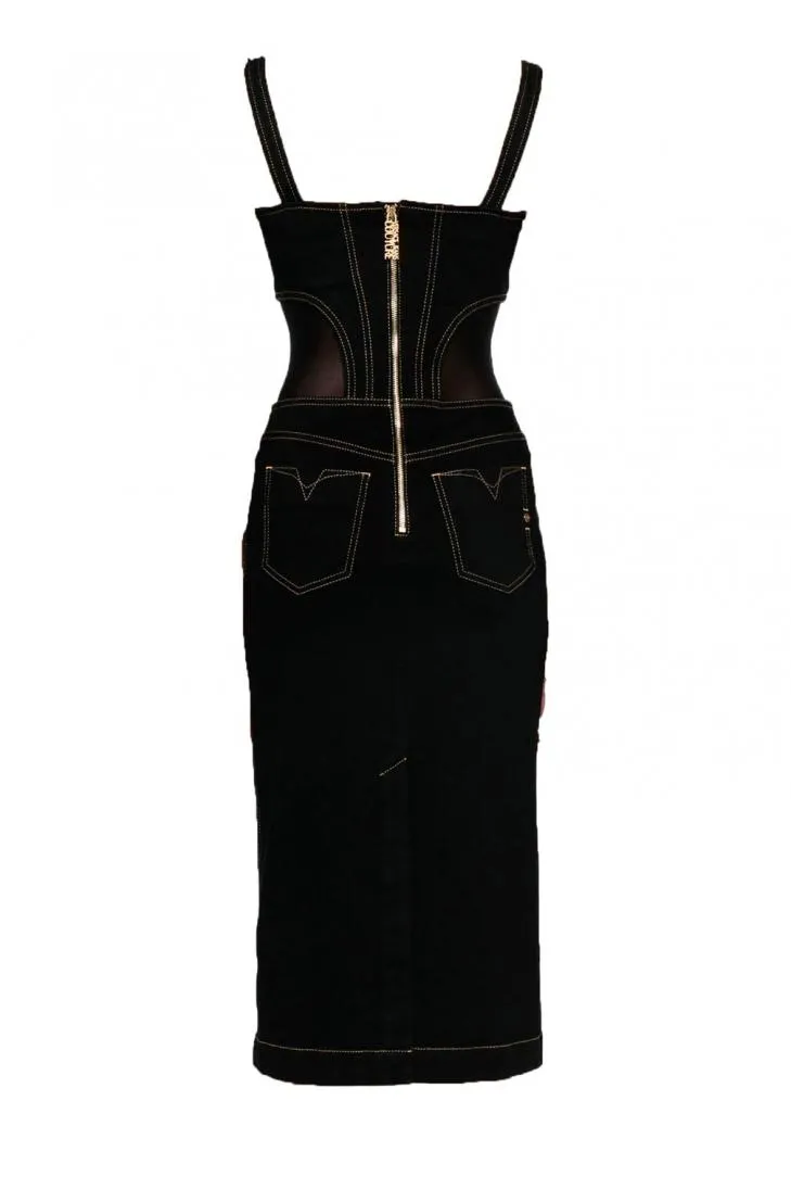 BUCKLE D STR SLOUCHY28 Nero Denim