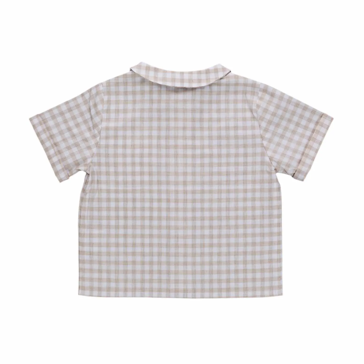 Camicia A Quadri Neonato