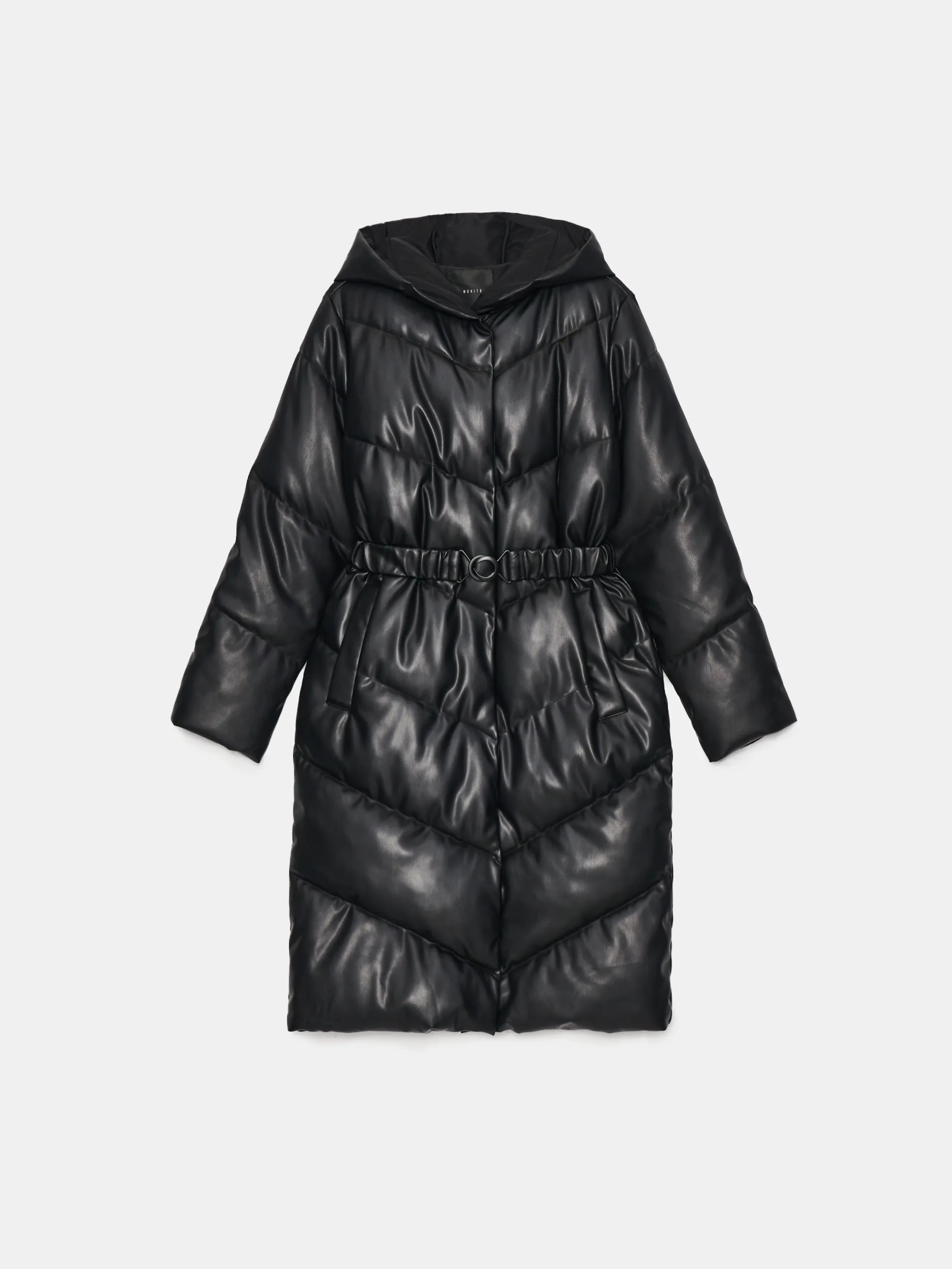 Cappotto con cintura in vita