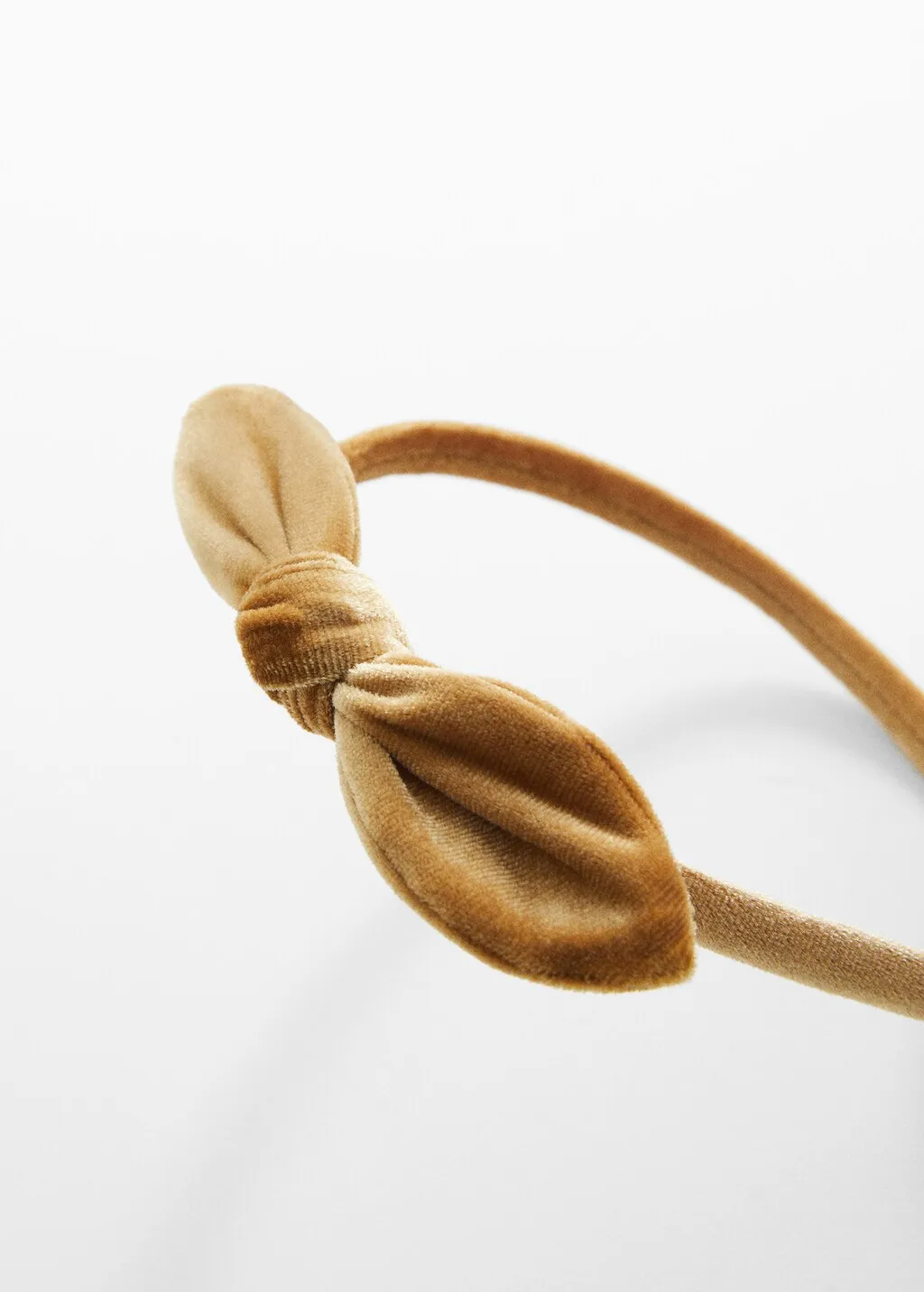 Cerchietto per capelli fiocco velluto