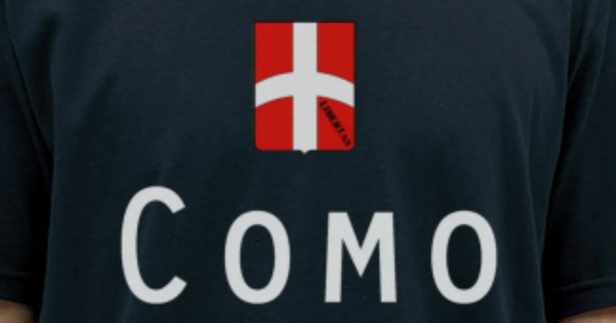 'Como' Maglietta uomo 
