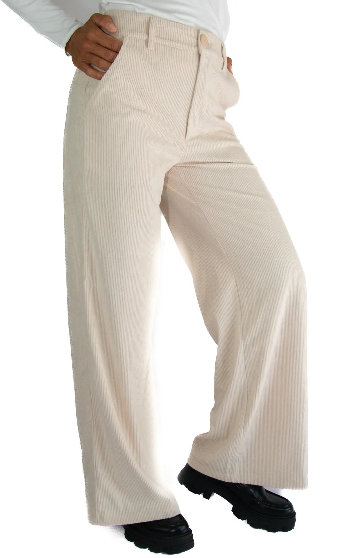 Compania Fantastica – pantalone velluto – burro