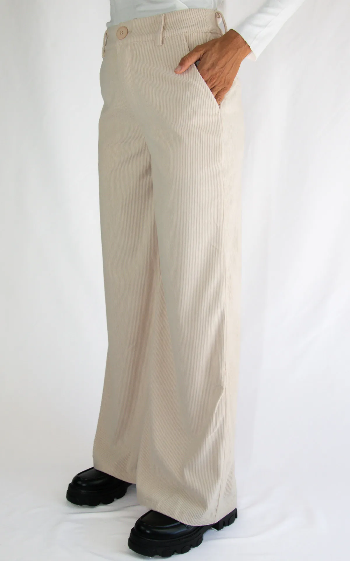Compania Fantastica – pantalone velluto – burro