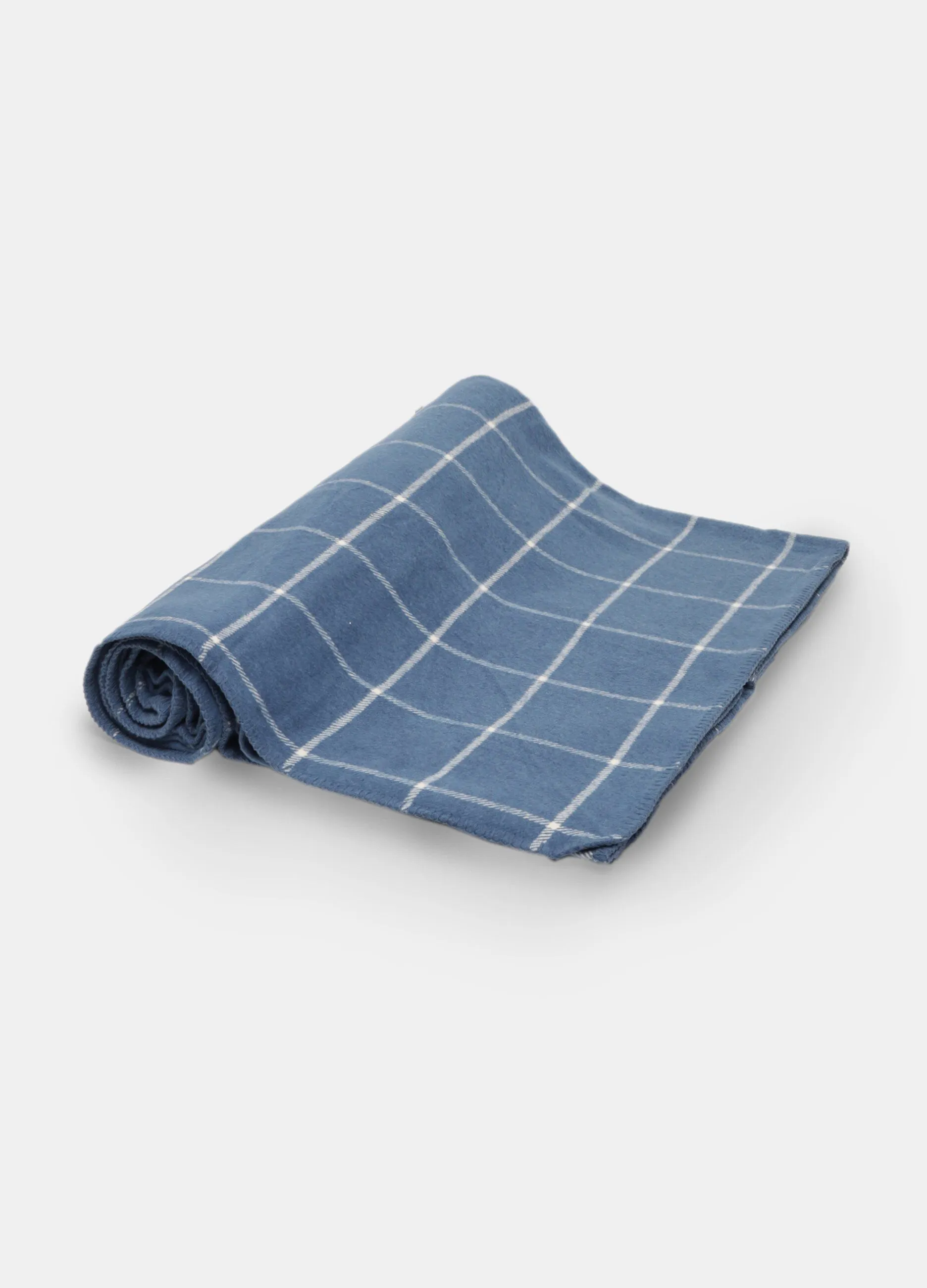 Coperta a 2 piazze a quadri