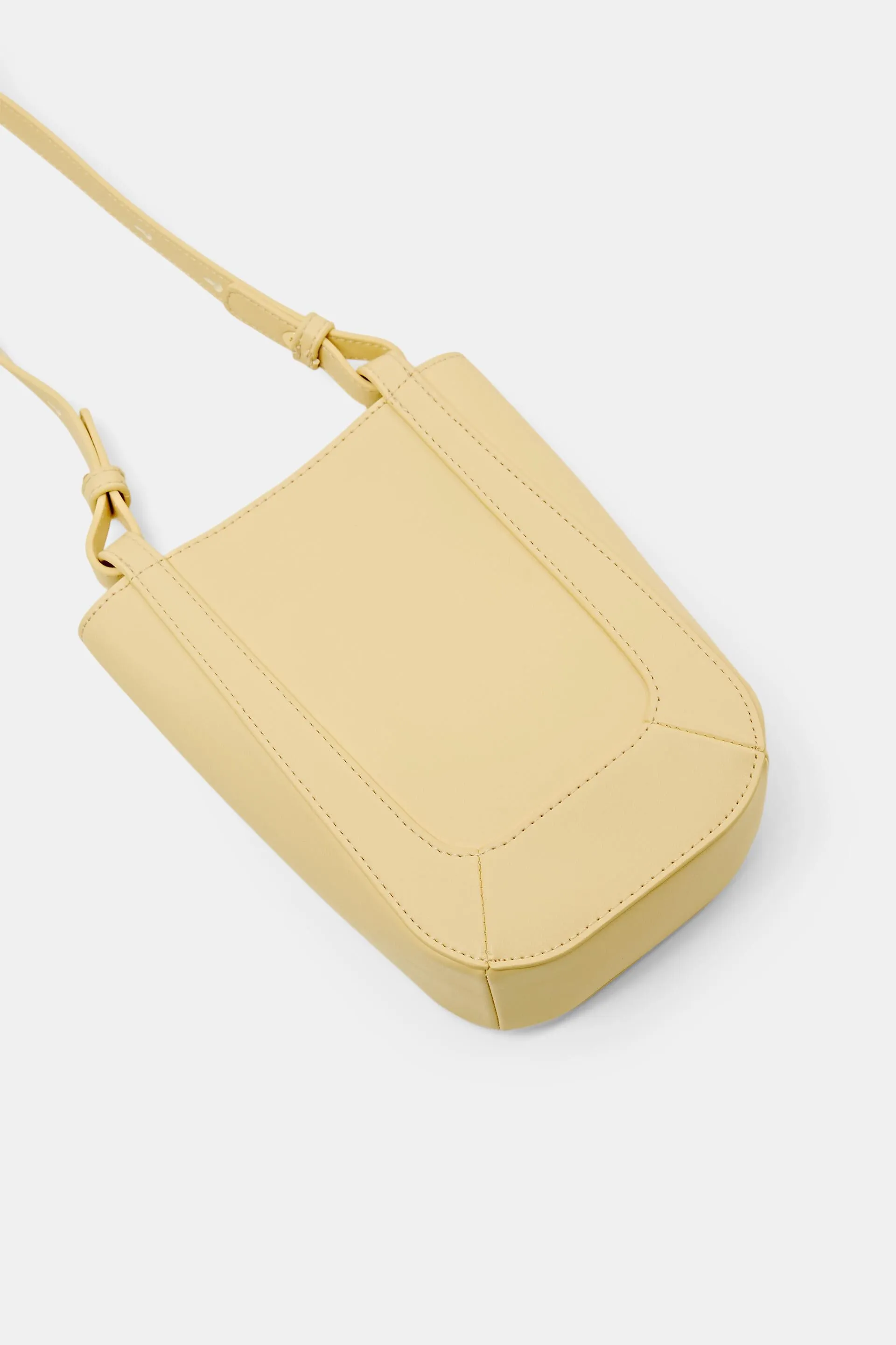 Custodia per cellulare a tracolla in similpelle