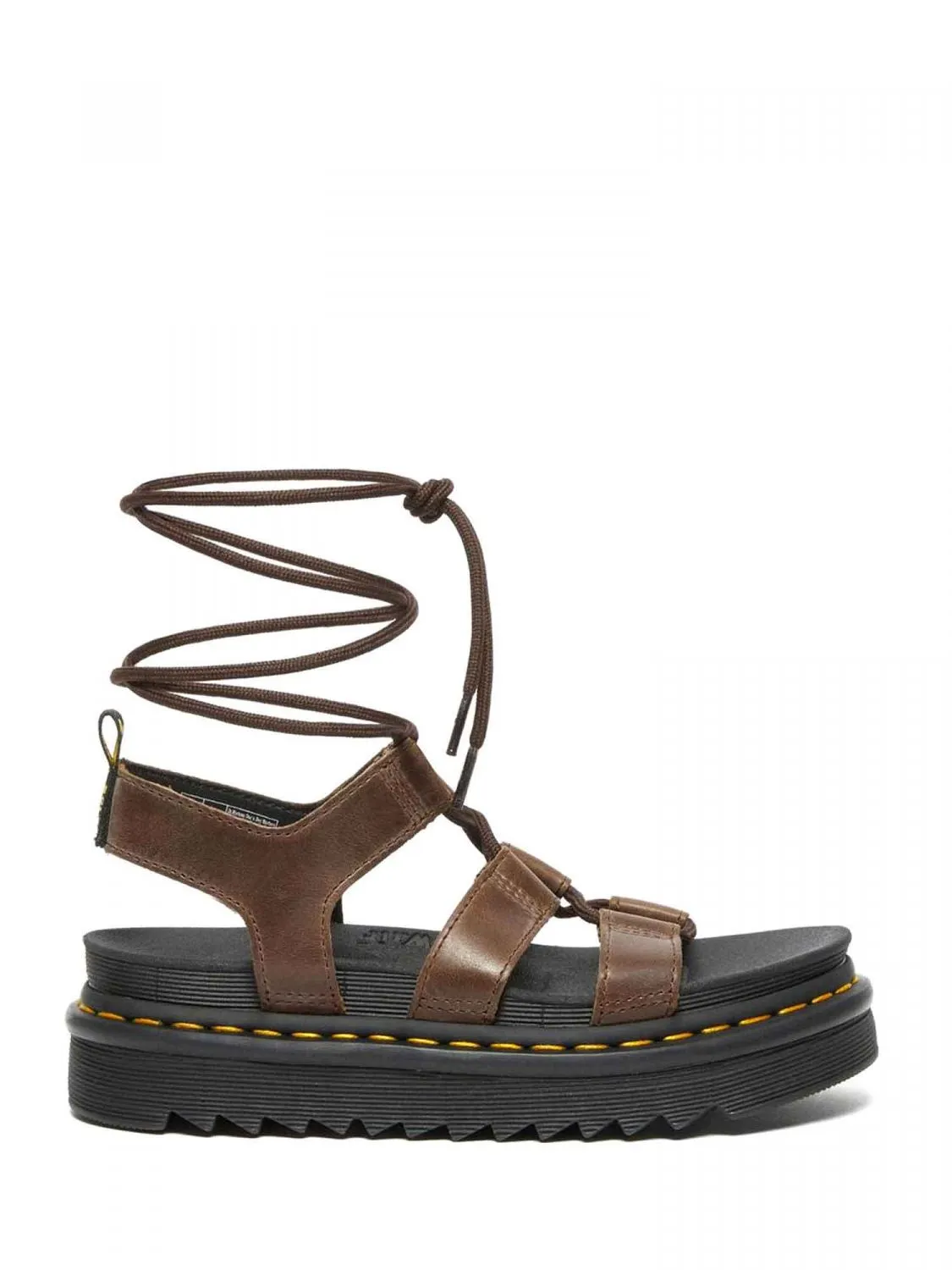 Dr.Martens  ---------    ------------Dr. martens scarpe sandalo nartilla dark brown new oilly illusion marrone