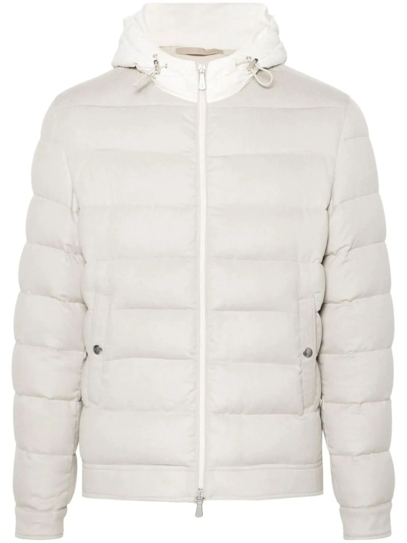 ELEVENTY Abbigliamento,Giubbotti Giacca imbottita in misto lana grigio 