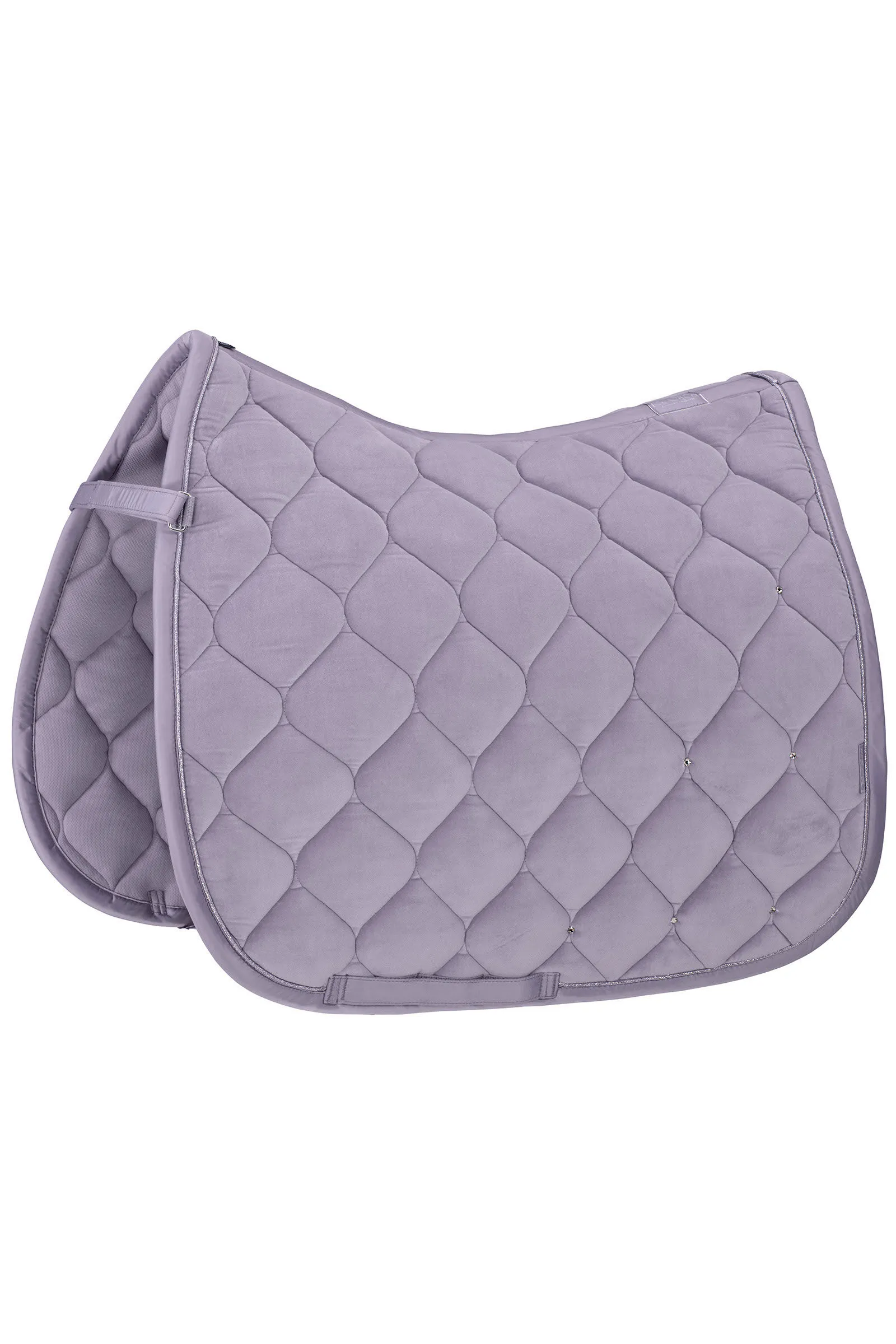 Eskadron Classic Sports SS22 Sottosella da dressage in velluto con cristalli