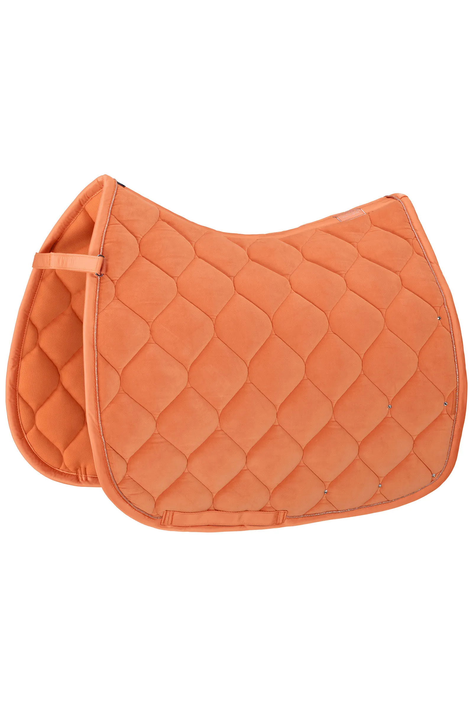 Eskadron Classic Sports SS22 Sottosella da dressage in velluto con cristalli
