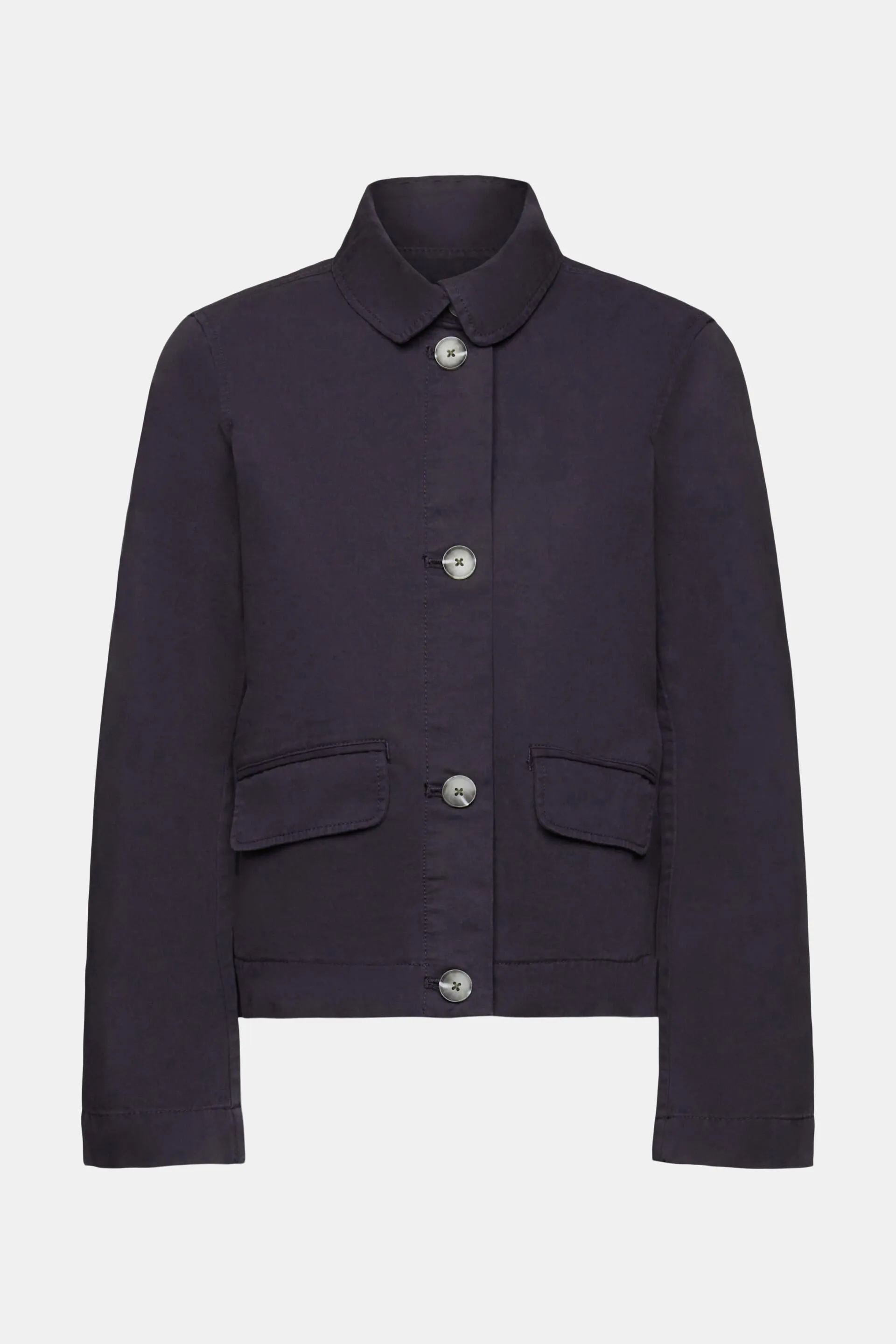 Giacca boxy in cotone