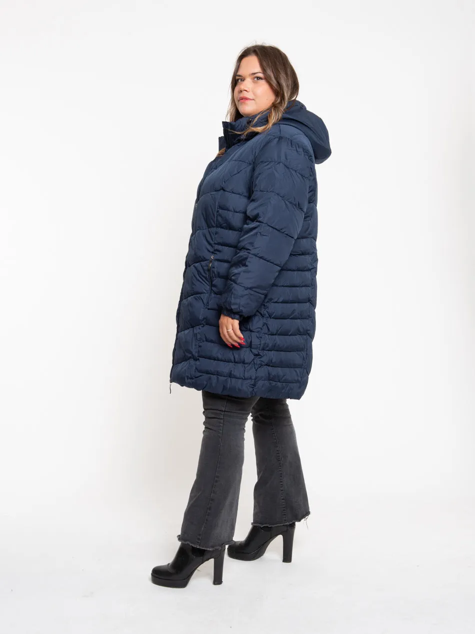 Giacca imbottita curvy