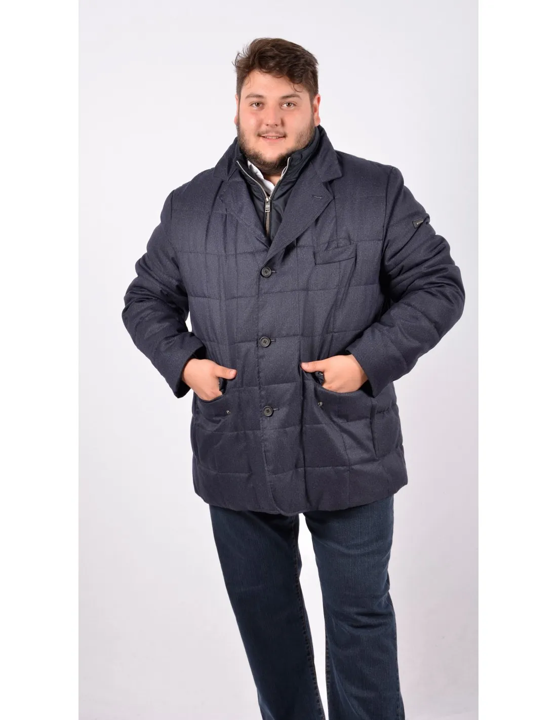 Giacca imbottita Mod Padova JPT Microma Blu A/I