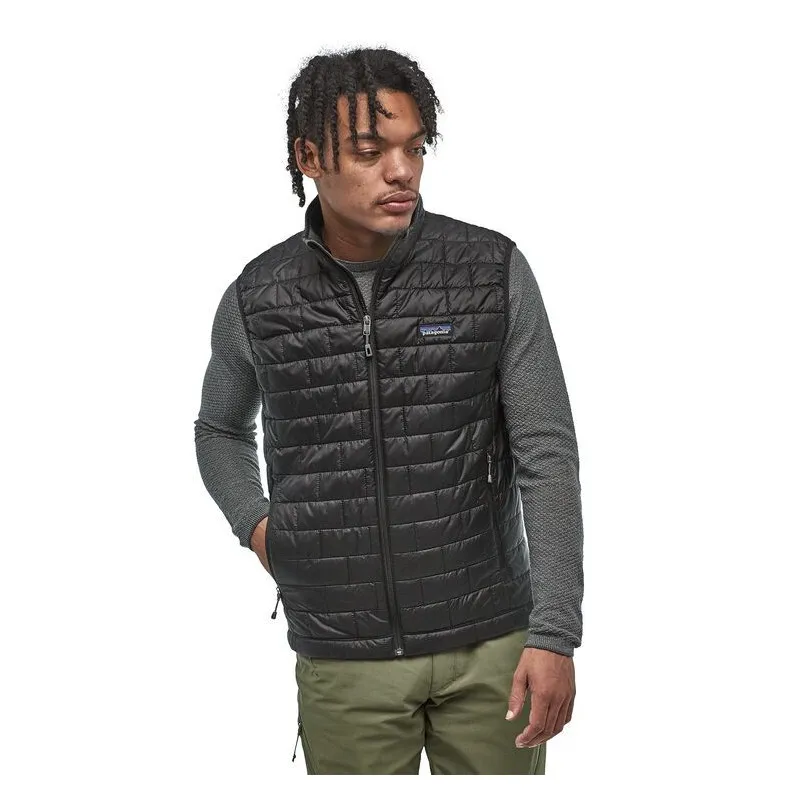Giacca imbottita senza maniche da uomo Patagonia Nano Puff Vest (nero)