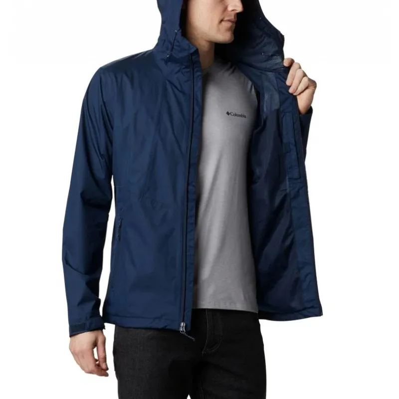 Giacca impermeabile Columbia Inner Limits II (Collegiate Navy) Uomo