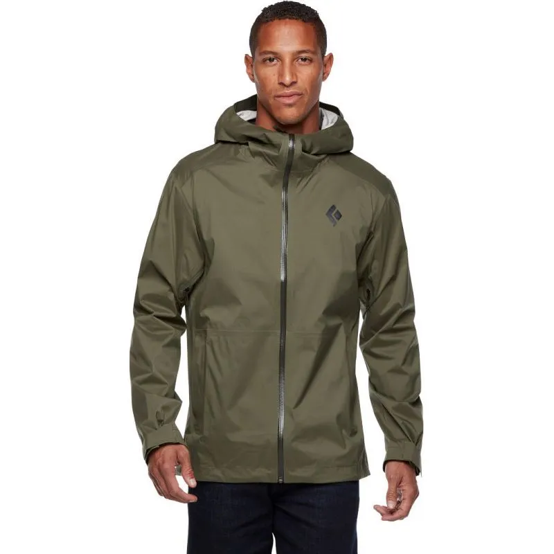 Giacca impermeabile da uomo Black Diamond Stormline Stretch Rain Shell (Tundra)