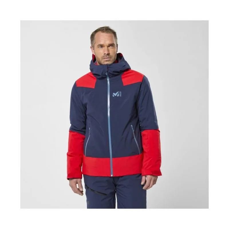 Giacca impermeabile Millet Roldal Ii Jkt M (SAPHIR/RED) uomo