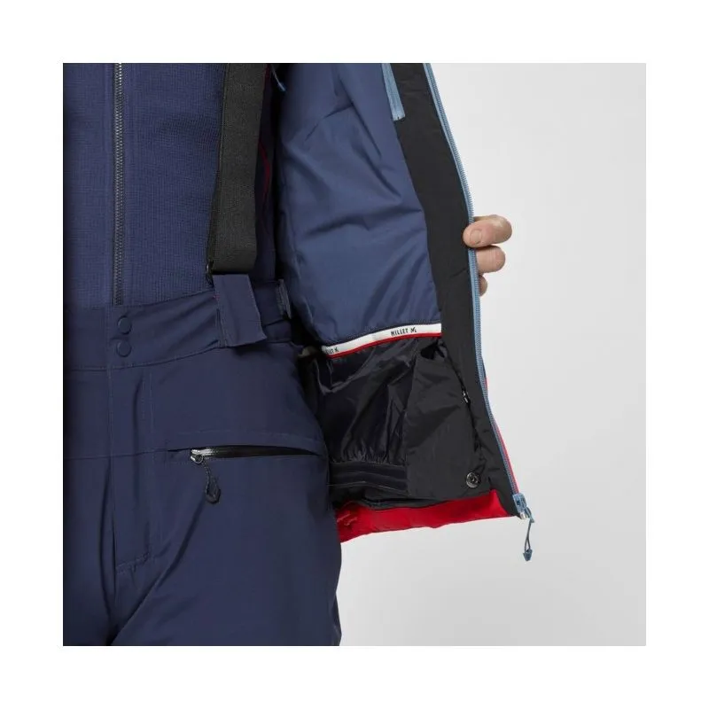 Giacca impermeabile Millet Roldal Ii Jkt M (SAPHIR/RED) uomo