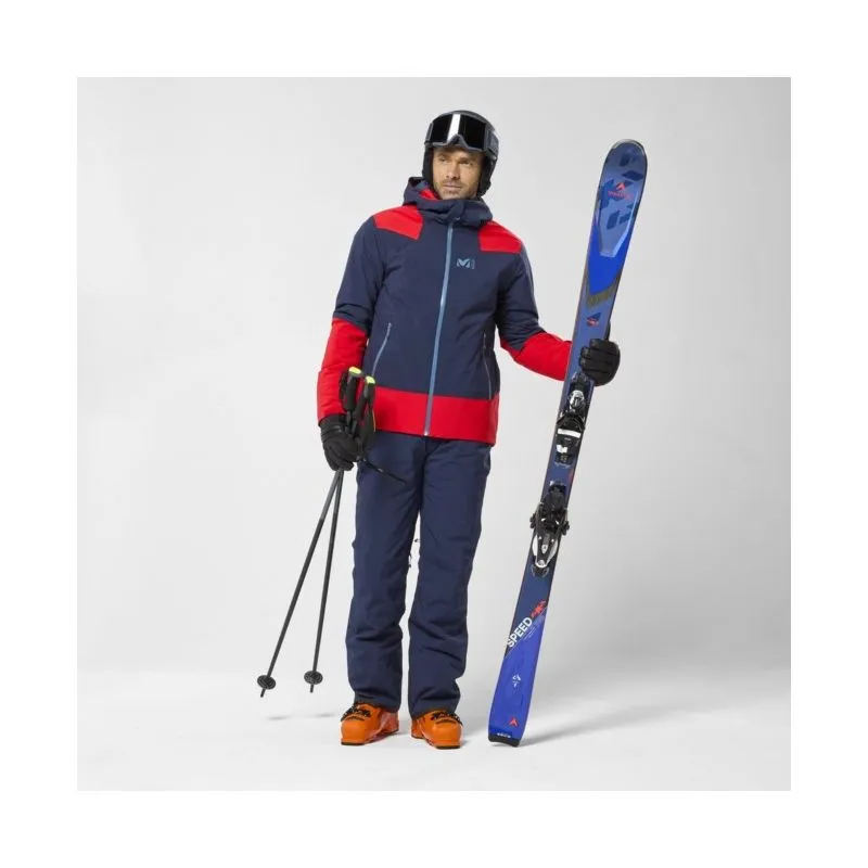 Giacca impermeabile Millet Roldal Ii Jkt M (SAPHIR/RED) uomo
