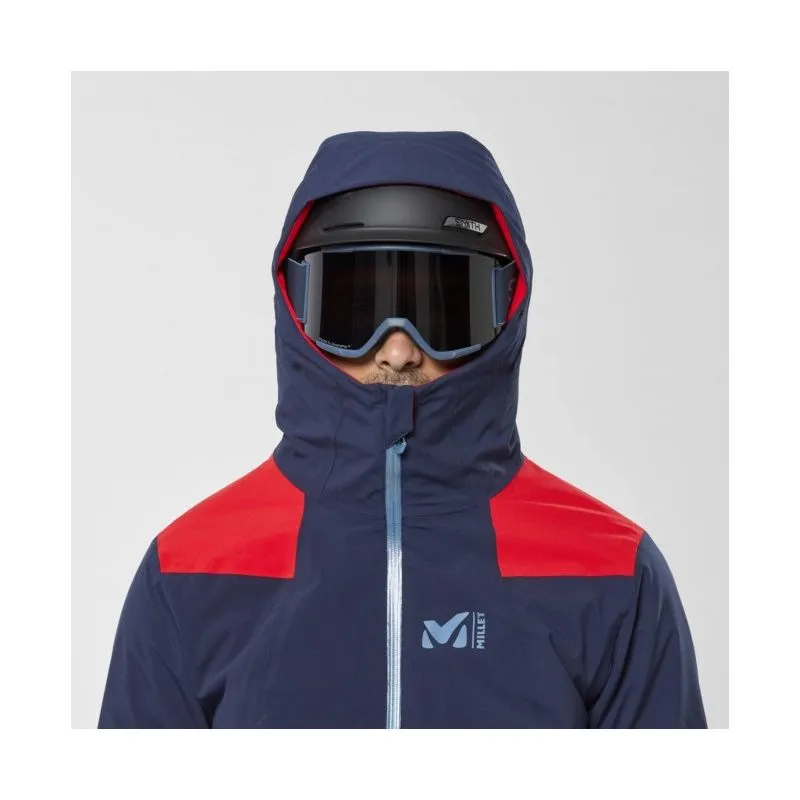 Giacca impermeabile Millet Roldal Ii Jkt M (SAPHIR/RED) uomo