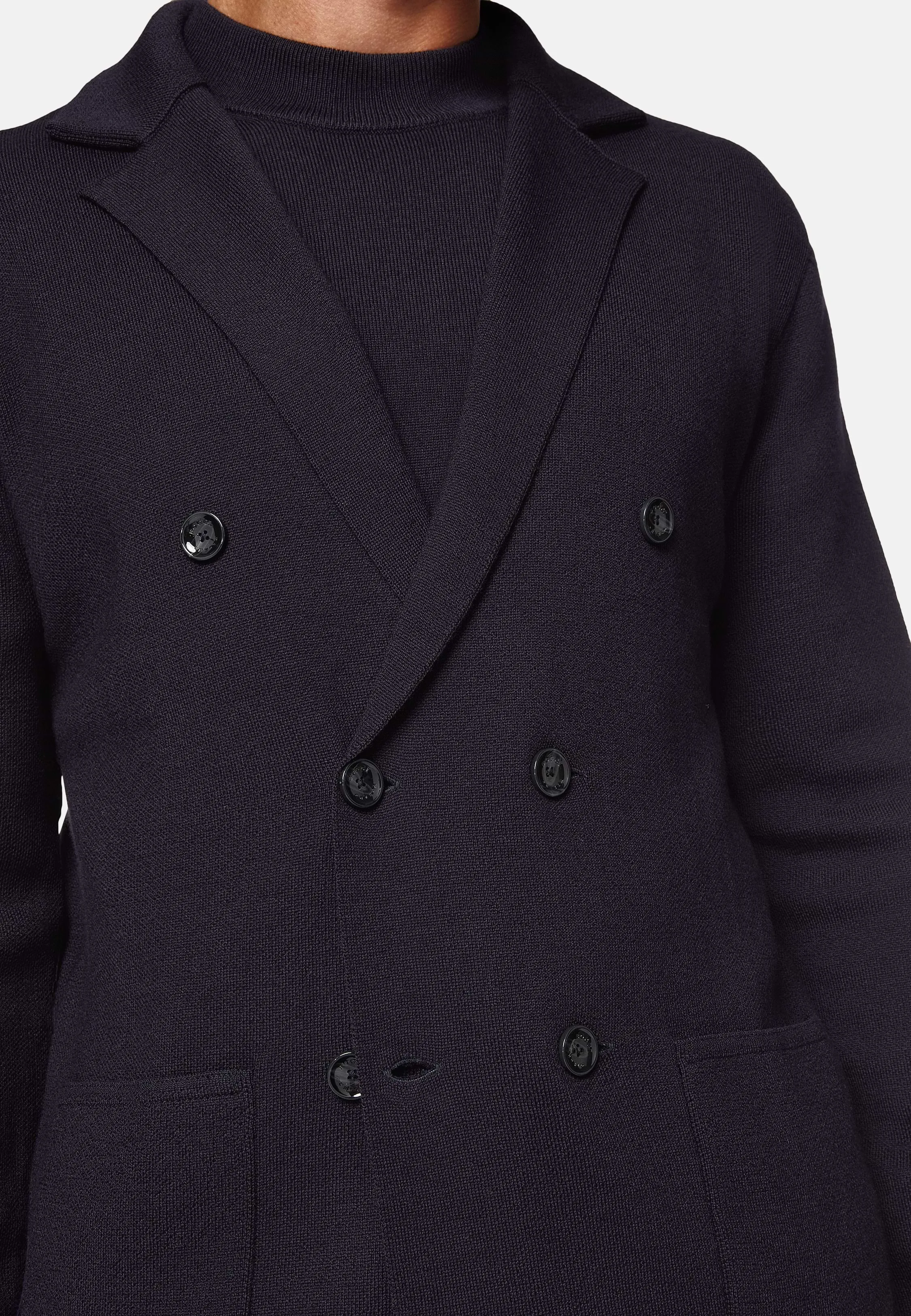 Giacca Maglia in Lana Merino