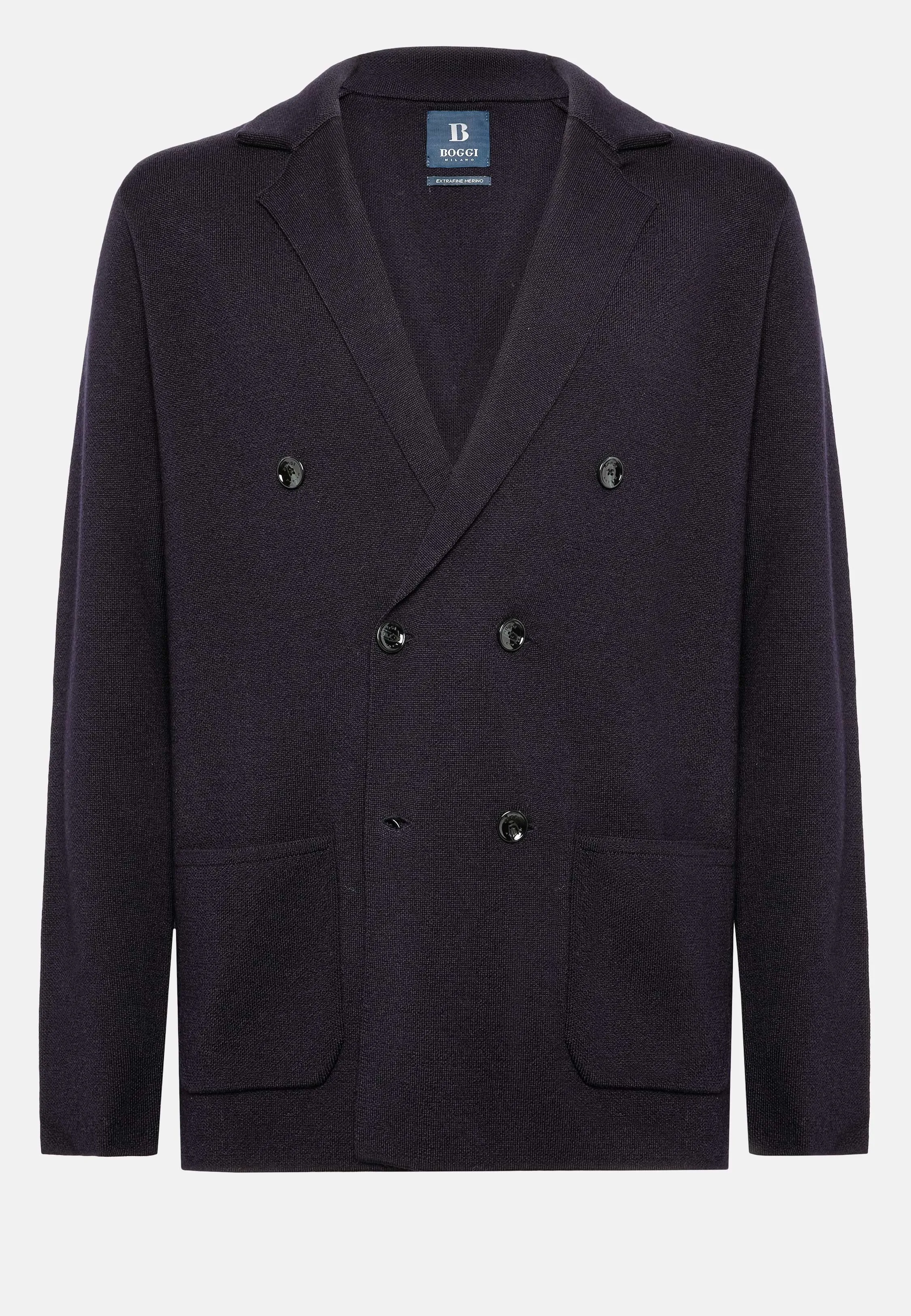 Giacca Maglia in Lana Merino