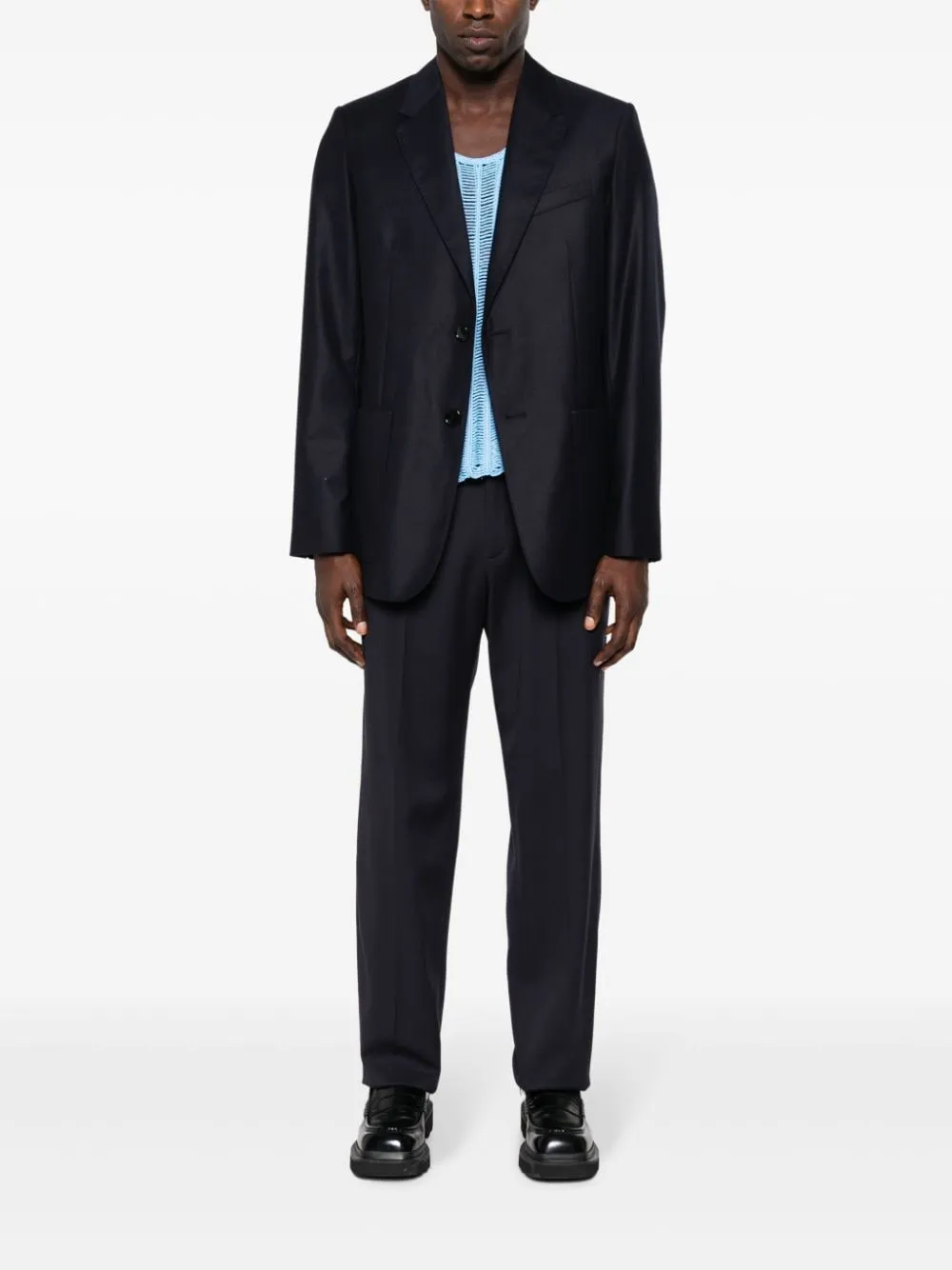 Giacca monopetto in blu - uomo