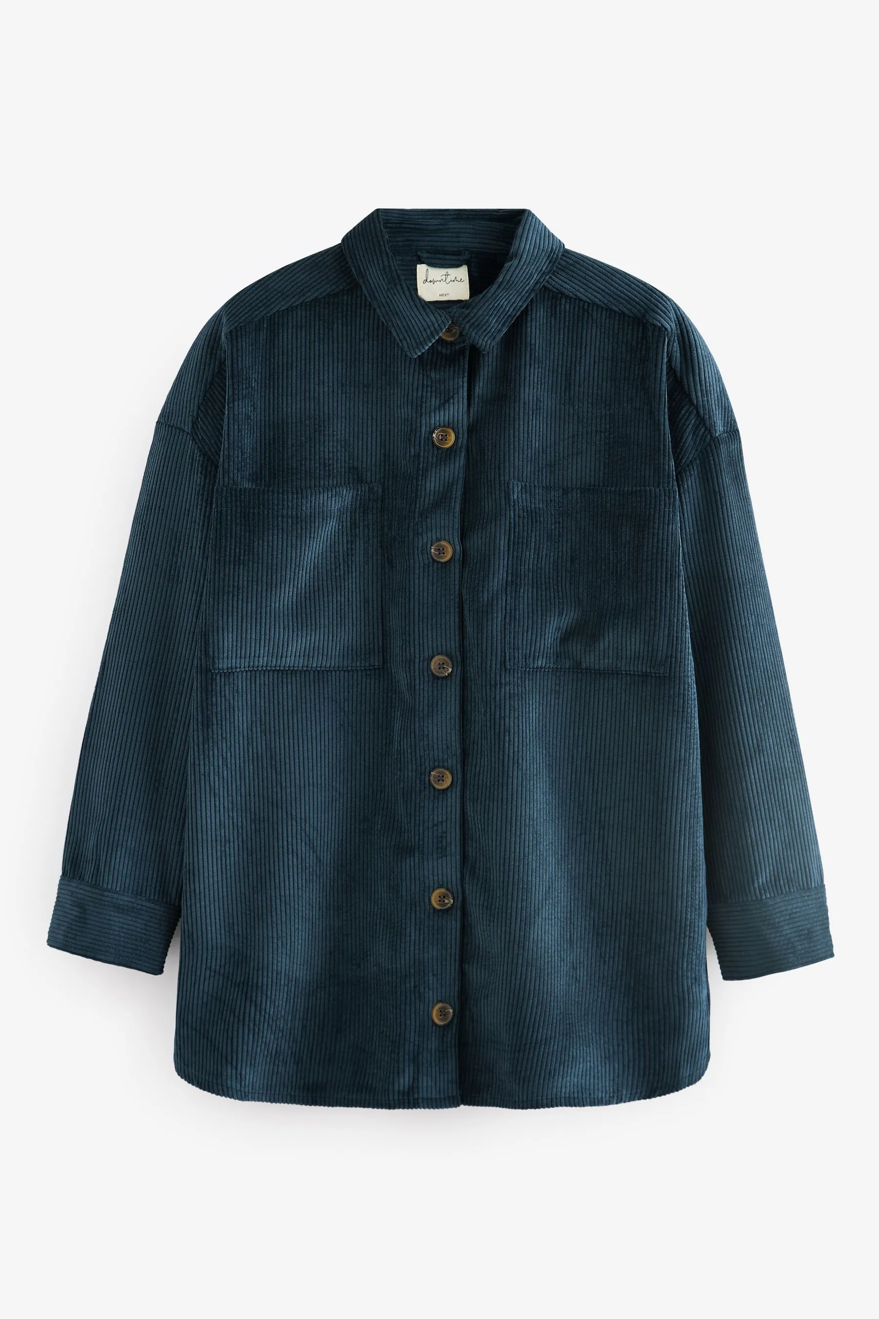 Giacca stile camicia leggera in velluto a coste