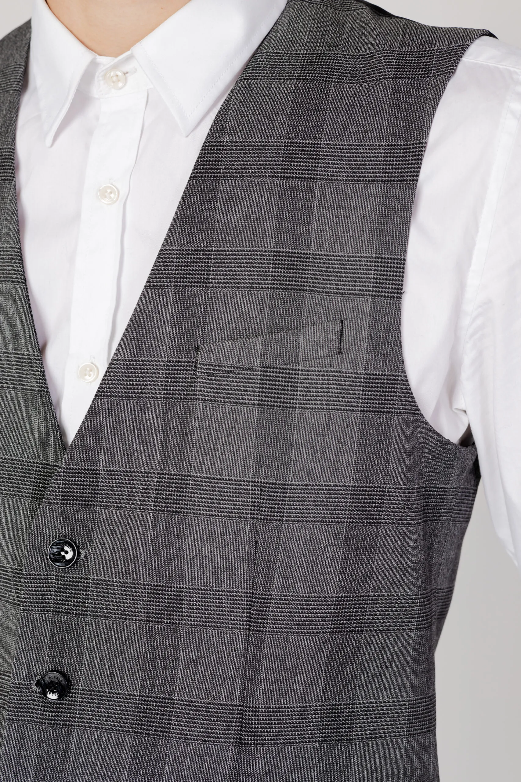 Gilet da completo Antony Morato slim fit in tessuto misto Nero