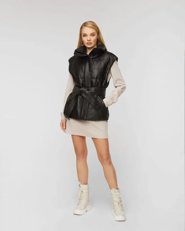 Gilet in pelle MACKAGE ZERINA-DL