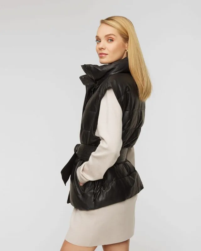 Gilet in pelle MACKAGE ZERINA-DL
