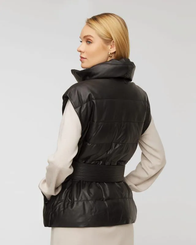 Gilet in pelle MACKAGE ZERINA-DL