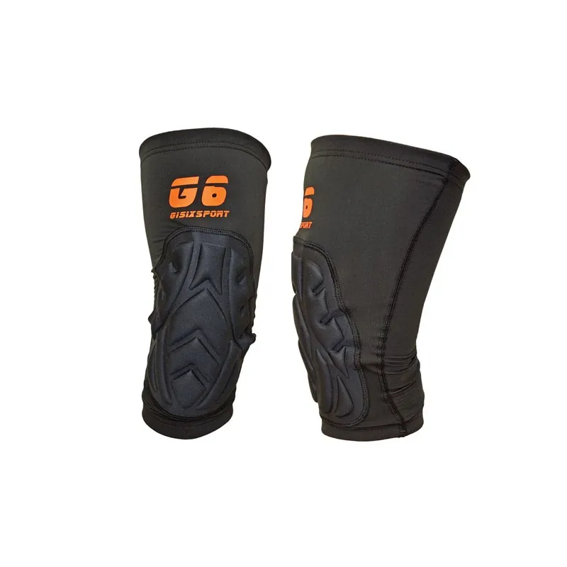GISIX ELBOW PAD GOMITIERA PORTIERE IMBOTTITA - NERO/ARANCIONE