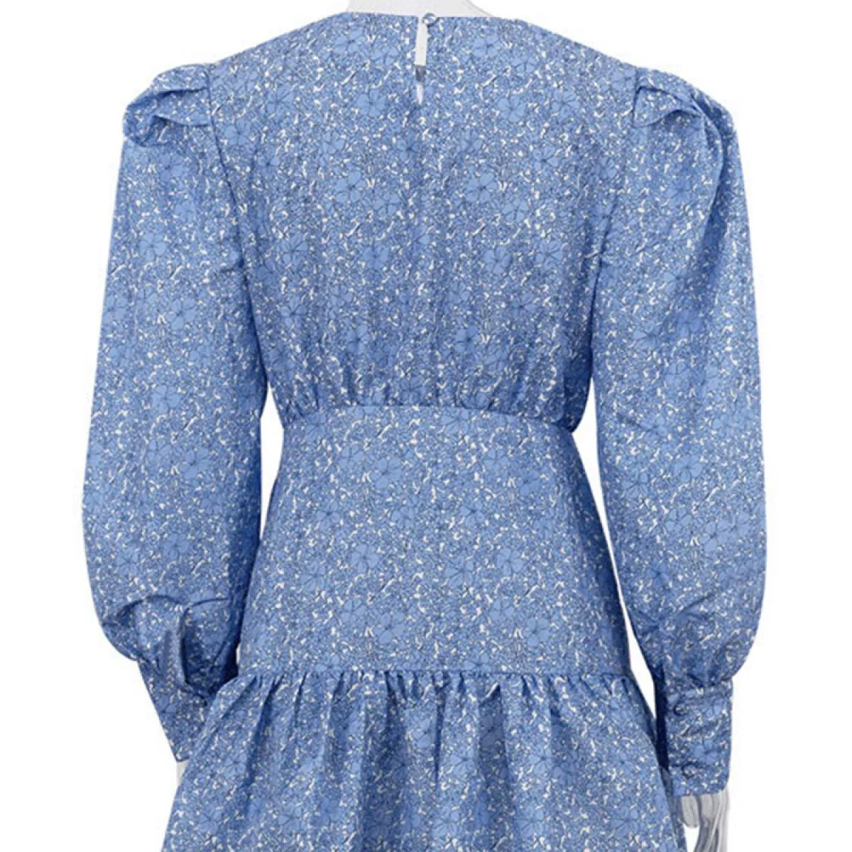 Gonne a pieghe a maniche lunghe stampate casual per le donne Patchwork Elegante abito da festa a pieghe Slim Y2k Mini Dr
