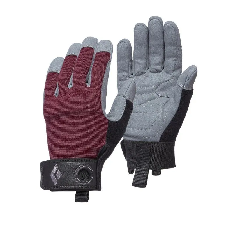 Guanti da arrampicata Black Diamond Crag (Bordeaux) donna