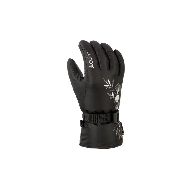 Guanti da sci Cairn AUGUSTA W C-TEX (BLACK GINKO) Donna