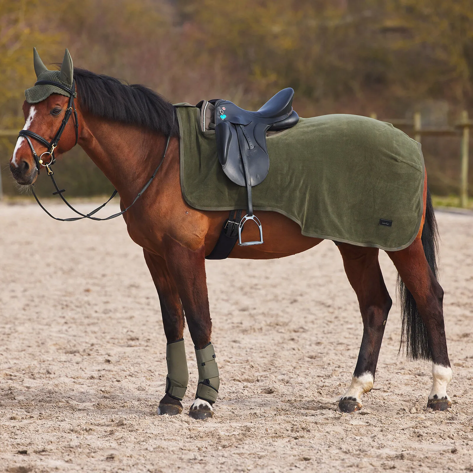 Horze Marquess Coperta da equitazione in pile
